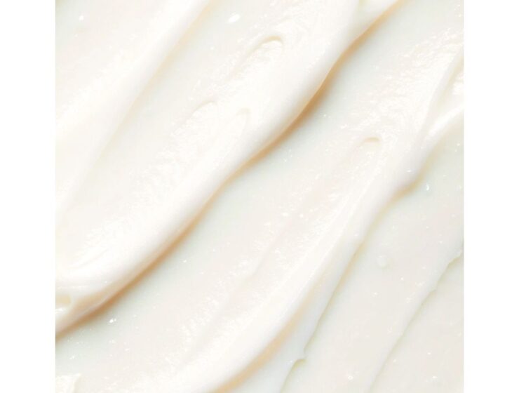 Close up of curl cream.