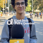 Man being interviewed by Curly Lifestyles