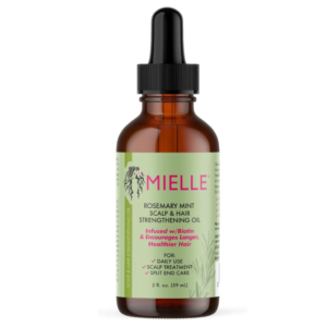 MIELLE Rosemary Mint Scalp & Hair Oil - 59ml Bottle with Dropper Applicator