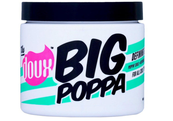 The Doux Big Poppa Defining Gel, Curling Gel to Fight Frizz and Humidity, Curl-Defining Hair Products, Suitable for All Curl Types