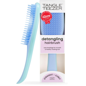 Tangle Teezer Ultimate Detangler Brush, Straight to Wavy, Denim Blues