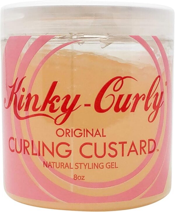Kinky Curly Curl Custard Gel, 8 oz